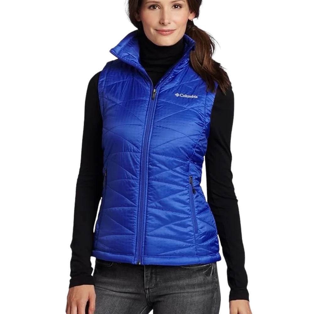 NWT Columbia Royal Blue Mighty Lite Vest - size (S)